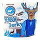 Pearson Ranch Venison Jerky in a resealable package, showcasing tender, seasoned strips of lean venison meat, perfect for a high-protein, low-fat snack